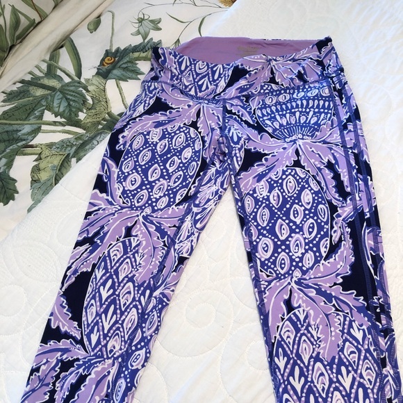 Lilly Pulitzer Pants - Lilly Pulitzer Leggings, Bennet Blue Coco Safari S